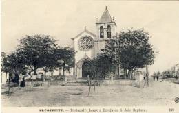 ALCOCHETE - Largo E Egreja De S João Baptista - 2 Scans  PORTUGAL - Setúbal