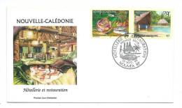 FDC Nouvelle Calédonie - Hôtellerie Et Restauration - Obl Du 28/09/99 (1er Jour) - Used Stamps