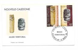 FDC Nouvelle Calédonie - Musée Territorial - Obl 17/03/98 (1er Jour) - Gebruikt