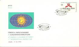 Turkey; Special Postmark 1994 1st International Energy Fair - FDC