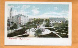 Richmond VA Capitol Square 1900 Postcard - Richmond