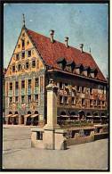 Augsburg  -  Weberhaus  -   West- Und Südfassade  -   Ansichtskarte Ca.1918    (1691) - Augsburg