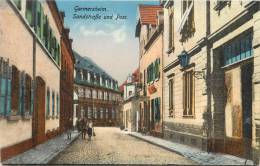 GERMERSHEIM SANDSTRASSE UND POST - Germersheim