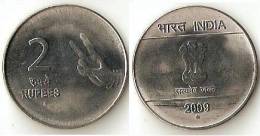 INDIA  2 Rupees 2009 - Indien