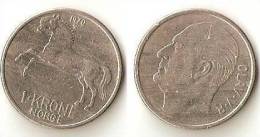 Norway  1 Krone 1970 - Norvegia
