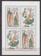 R5704 - TCHEQUE REP. Yv N°35/36 FEUILLETTE ** EUROPA CEPT - Unused Stamps