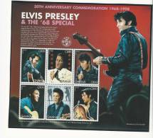 Ghana: 2263/ 2268 ** En Feuillet - Elvis Presley