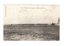 CPA : 25 - 21 ème Bataillon De Chasseurs - Défilé Au Mont Chevis - Regiments