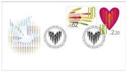 ONU Vienne 2013 - Definitives - FDC Combo - Fortes Valeurs - FDC