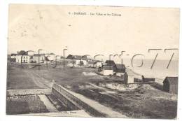 Damgan (56) : Vue Générale Des Villas Et Des Cabine S En Bord De Mer Prise D'une Villa En 1904. - Damgan