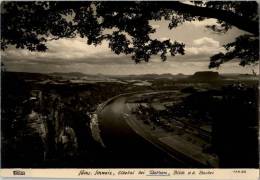 AK Rathen, Bastei, Blick Von Der Bastei, Ung, 1957 - Rathen