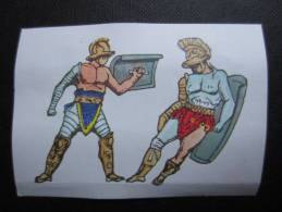 Delcampe - CHROMO Chocolat JACQUES (M33) SPORTS INSOLITES (2 Vues) N°4 Combat De Gladiateurs - Jacques