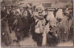 BELGIQUE :  BRUXELLES:1909:Funérailles De Léopold 2.Non écrite.Nombreux Personnages. - Funerales