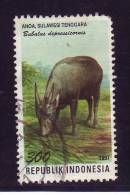 Indonésie YV 1552 O 1997 Bubale - Animalez De Caza