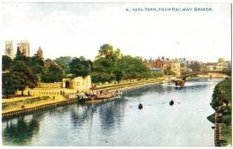 York, From Railway Bridge - York