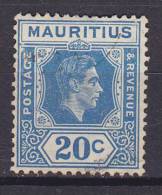 Mauritius 1938 Mi. 209 A    20 C King König George VI. - Mauricio (...-1967)