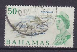 Bahamas 1967 Mi. 268 X    50 C Queen Königin Elizabeth II. & Seaplane - 1963-1973 Autonomia Interna