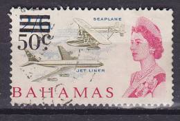 Bahamas 1966 Mi. 246    50 C Auf 2'6 Sh'P Queen Königin Elizabeth II. & Seaplane - 1963-1973 Autonomía Interna