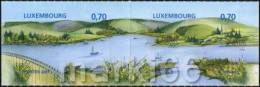 Luxembourg - 2007 - 75th Anniversary Of Horticulture Federation - Mint Self-adhesive Stamp Pair - Ongebruikt