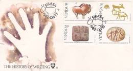 Venda 1982 The History Of  Writing FDC - Venda