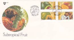 Venda 1983 Subtropical Fruits FDC - Venda