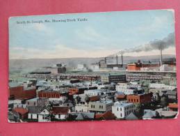 - Missouri > St Joseph  Stock Yards  Ca 1910===    Ref 877 - St Joseph