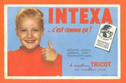 Buvard  "  Intexa   "  Tricot - Kleding & Textiel