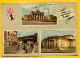 Berlin- Traban ,volkswagen.. DDR. Nice Stamp Hanz Marchwitza - Brandenburger Tor