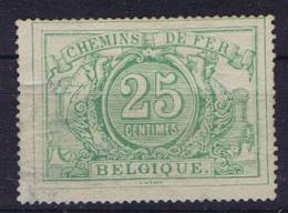 Belgium: Railway Stamp OBP TR10 MH/*  Perfo 15,5 X 14.5 - Nuovi