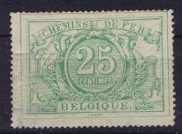 Belgium: Railway Stamp OBP TR10 MH/*  Perfo 15,5 X 14.5 - Neufs