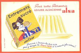 Buvard  "  Levure Alsacienne Alsa   " Bonaparte - La Libertee - Bonnet Frigien - Dairy
