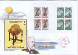 France: 20-11- 1982 Carnet Croix Rouge , Grande Format - 1980-1989