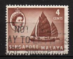 SINGAPORE - 1955 YT 30 USED - Singapour (...-1959)