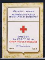 France:  CARNET CROIX ROUGE 1954 -TTB Neuf Sans Charnière - Cruz Roja