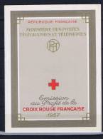 France:  CARNET CROIX ROUGE 1957 - Neuf Sans Charnière/MNH - Red Cross