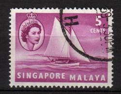 SINGAPORE - 1955 YT 31 USED - Singapour (...-1959)