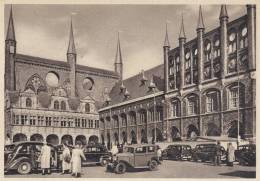 Lübeck - Kohlmarkt Mit Rathaus.  Old Cars   A-1523 - Lübeck