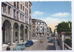 VA041 - BUSTO ARSIZIO CORSO XX SETTEMBRE - AUTO D´EPOCA - MAGGIOLINO, FIAT, ECC. - VIAGGIATA  1959 - Busto Arsizio