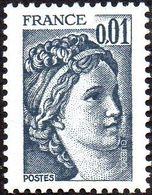 France Sabine De Gandon N° 1962,** Le 0f01 Gris Foncé - 1977-1981 Sabina Di Gandon