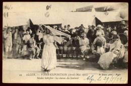 Cpa  D´  Algérie  Alger Foire Exposition ( Avril-Mai  1922 ) Souk Kabyles La Danse Du Foulard       2LIO6 - Algeri