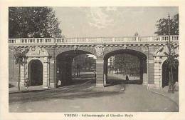 Mars13 322 : Torino  -  Sottopassaggio Al Giardino Reale - Pontes