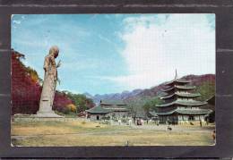 37301   Corea  Del  Nord,  The  Largest  Buddha  In  The  Republic  Of  Korea, VGSB  1965 - Corée Du Nord