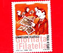 Nuovo - MNH - ITALIA - 2012 - Giornata Della Filatelia - 0,60 € • Commissione Filatelica - 2011-20: Neufs