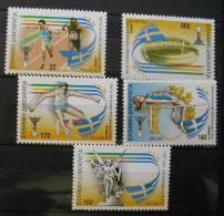 GRECIA 1997 - CAMPEONATO DEL MUNDO DE ATLETISMO - YVERT Nº 1932-1936 - Nuevos