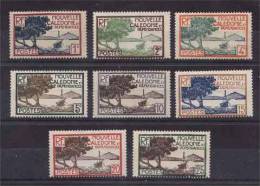 Nouvelle Caledonie  N° 139 à 146 Neuf (x & X X) - Unused Stamps