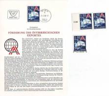 3011d: Österreich 1980; Öst. Wirtschaft **, Gest., Ersttagsblatt - Storia Postale