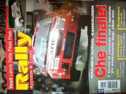 RIVISTA   RALLY  N°12 - Engines