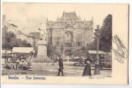 E1624 - Bruxelles -  Place Anneessens - Markten