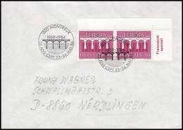 Switzerland 1984, Cover Montreux To Nordlingen - Covers & Documents