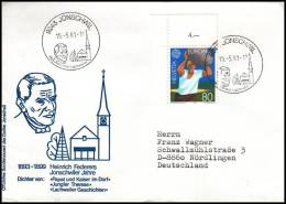 Switzerland 1981,  Cover To Germany, Special Postmark - Briefe U. Dokumente